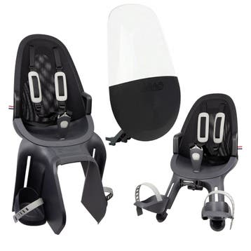 Qibbel Air Granite Grey Fietsstoeltjes Pakket, Verzenden, Nieuw