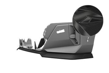 Beker spoilerlip met ABE voor BMW 7 Serie G70 / i7 G70 CSL86, Verzenden, Nieuw