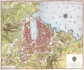 Frankrijk - Marseille; Duflos / Jourdan - Plan de la Ville, Nieuw