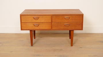 Vintage ladekast | Kai Kristiansen | Deens Design | Teak, Ophalen of Verzenden, Nieuw