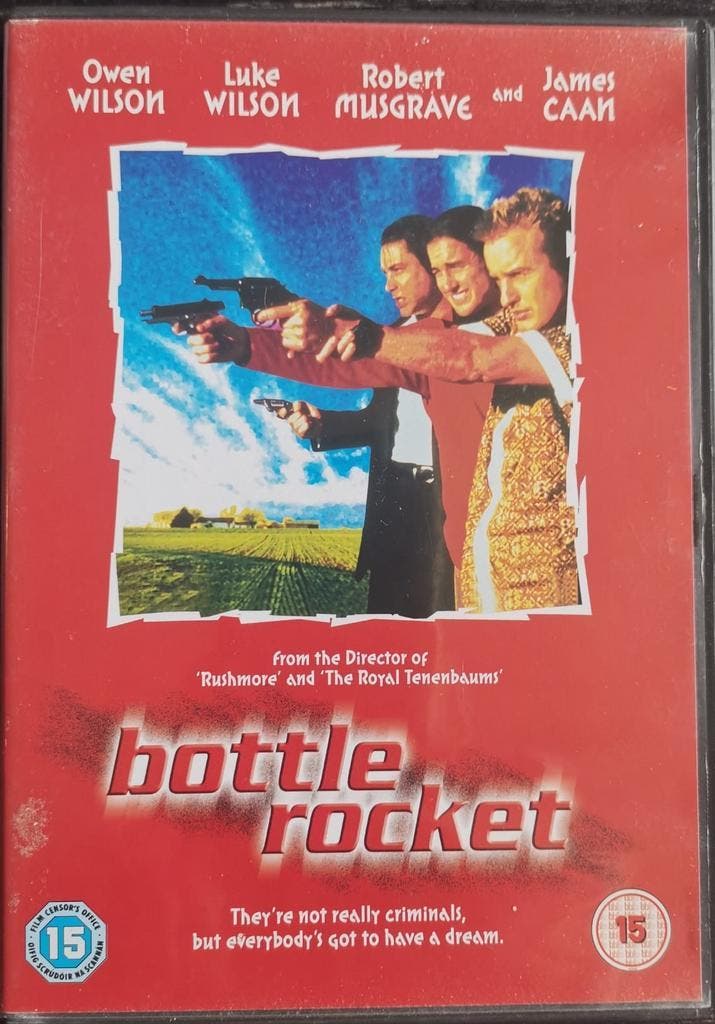 Bottle Rocket (Wes Anderson)                Gratis verzenden, Cd's en Dvd's, Dvd's | Tv en Series, Zo goed als nieuw, Vanaf 12 jaar