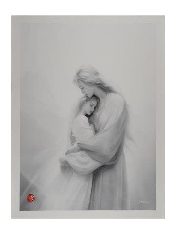 Hoes – Druk op leer 90,00 × 65,50 cm - Wandtapijt - 90 cm -