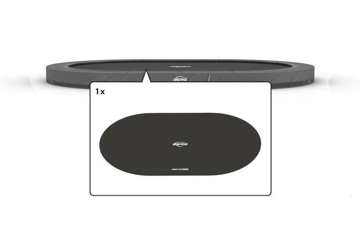 Trampoline springmat ovaal 470x310 cm BERG, Kinderen en Baby's, Speelgoed | Buiten | Trampolines, Nieuw, Ophalen of Verzenden