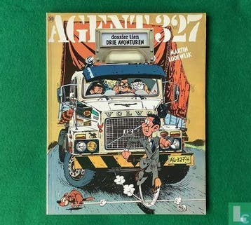 Agent 327 - Drie avonturen - Dossier tien - 1982, Boeken, Eén stripboek, Verzenden, Zo goed als nieuw, Lodewijk, Martin.