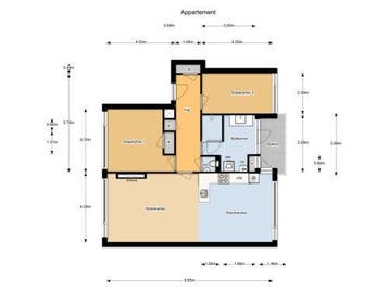 Te Huur 3 Kamer Appartement Mauritsweg In Dordrecht, Dordrecht, Direct bij eigenaar, Appartement, Zuid-Holland