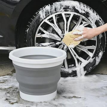 Opvouwbare Emmer 3 Liter - Draagbaar & Compact voor Auto, Vi, Huis en Inrichting, Emmers, Verzenden, Nieuw