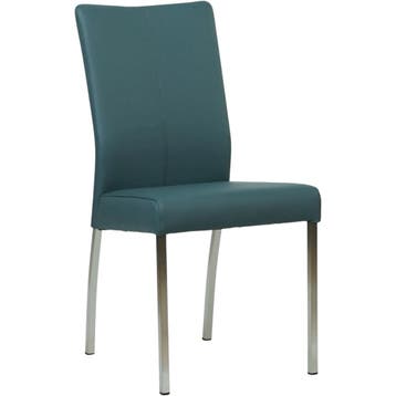 Set van 10 Leren eetkamerstoelen Comfort - Toledo Whale, Huis en Inrichting, Stoelen, Ophalen of Verzenden, Nieuw, Leer