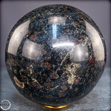 Zeldzame arfvedsoniet, toermalijn & granaat Sphere- 6920.13
