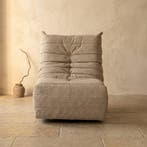 Relaxfauteuil Zen | Taupe, Huis en Inrichting, Stoelen, Ophalen of Verzenden, Nieuw
