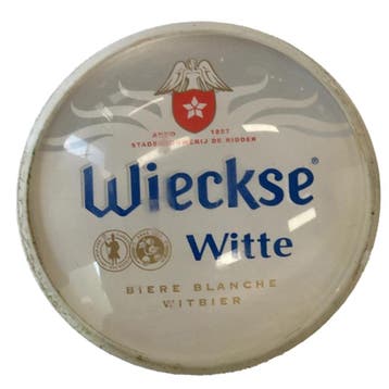 Occasion - Ronde taplens Wieckse witte bol 69 mmø, Ophalen of Verzenden