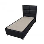 Compleet 1persoons Boxspring met Koudschuim HR45 matras, Ophalen of Verzenden, Nieuw