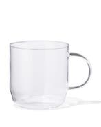 HEMA Cappuccinomok 440ml glas transparant, Verzenden, Nieuw