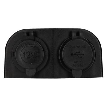 5 stuks Power Line Contactdoos 12V + USB-A + USB-C Lader, Ophalen of Verzenden, Nieuw