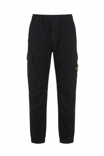 Stone Island Broek Jongens in maat 128 Zwart, Verzenden, Zo goed als nieuw, Stone Island, Jongen of Meisje