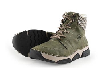Rieker Snowboots in maat 38 Groen, Kleding | Dames, Schoenen, Verzenden, Snowboots, Zo goed als nieuw, Groen
