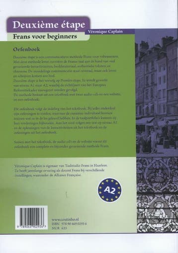 Deuxième étape 9789046902936 Veronique Caplain, Verzenden, Zo goed als nieuw, Veronique Caplain