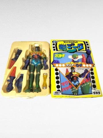 takara - Speelgoed Takara Magnemo Steel Jeeg Clear Version