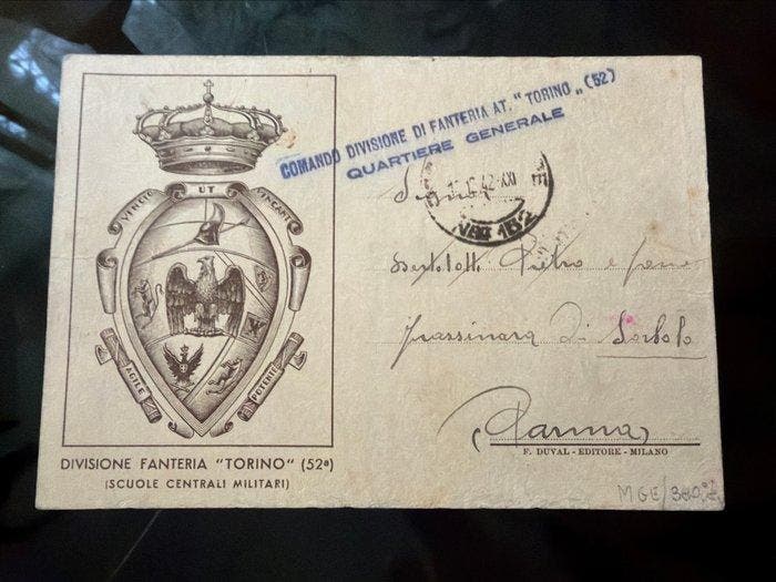 Italië, Oostenrijk - Loting van 7 militaire ansichtkaarten,, Verzamelen, Ansichtkaarten | Buitenland
