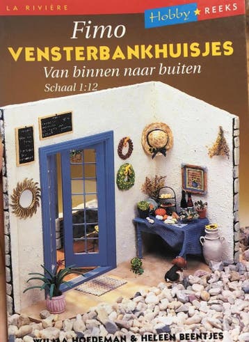 Fimo vensterbankhuisjes / Hobbyreeks - W. Hoedeman, Boeken, Hobby en Vrije tijd, Verzenden, Gelezen, W. Hoedeman