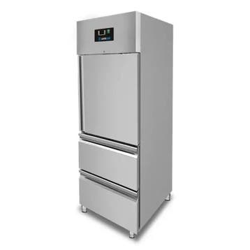 Unnicool Koelkast | 650L 2/1 GN | RVS | -2°C/+8°C | Geforcee, Ophalen of Verzenden, Nieuw