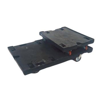 Kunststof dolly rolplateau 800x600x200 mm met dubbelwandig, Ophalen of Verzenden