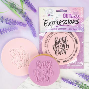 Sweet Stamp Outboss Best Mom Banner, Verzenden, Nieuw