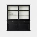 123Kast - Buffetkast Miami beach -  200x53x218H cm - 2 vitri, Verzenden, Nieuw