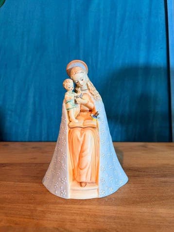 Goebel - Beeldje - Bloemenmadonna met Kind - Porselein