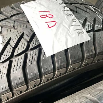 2 x Goodyear UltraGrip 235-60-18 Winterbanden 5,5mm, Auto-onderdelen, Banden en Velgen, 18 inch, Gebruikt, 235 mm, Band(en)