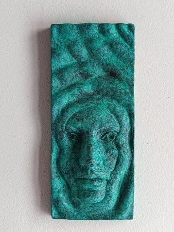 Salvatore Alibrio - Come out - Bronze effect