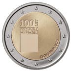 Slovenië 2 Euro Universiteit 2019 UNC, Postzegels en Munten, Munten | Europa | Euromunten, Verzenden
