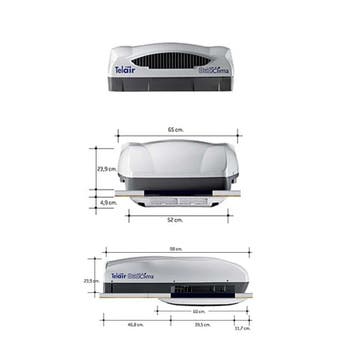 Telair Airco DualClima 8400H Wit, Ophalen of Verzenden, Nieuw