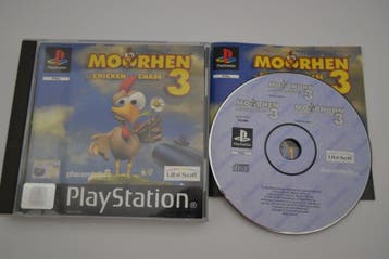 Moorhen 3 - Chicken Chase (PS1 PAL), Verzenden, Zo goed als nieuw