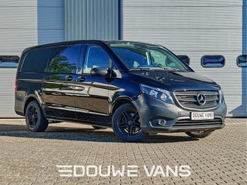 Zakelijke Lease |  Mercedes-Benz Vito 119 L2 190 PK Airco Tr, Automaat, Stof, Gebruikt, Zwart