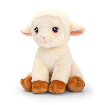 Keel Toys schaap knuffel - pluche - 25 cm - boerderij dier, Verzenden, Nieuw