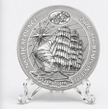 Rwanda en Burundi. 50 RWF 2026 – Nautical Ounce –