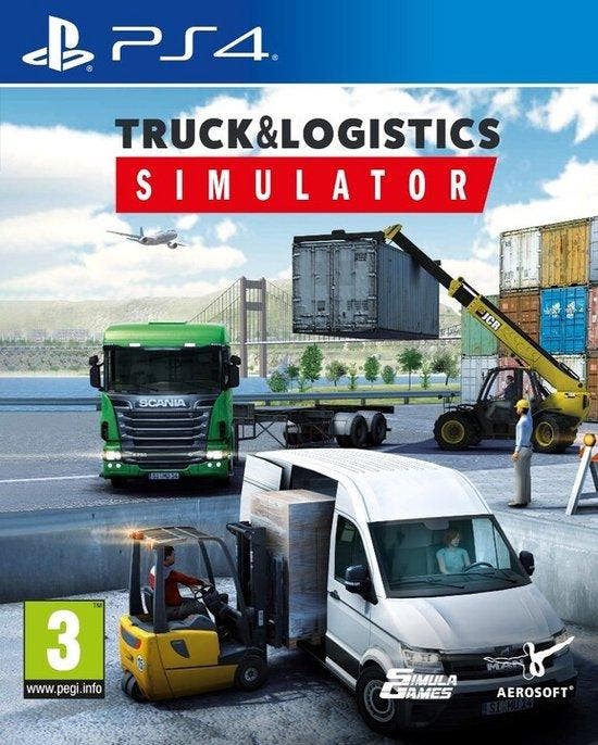 Playstation 4 Truck & Logistics Simulator, Spelcomputers en Games, Games | Sony PlayStation 4, Zo goed als nieuw, Verzenden