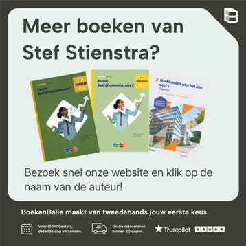 Boekhouden voor het hbo Opgaven 1 - Stef Stienstra, Verzenden, Gelezen, Stef Stienstra