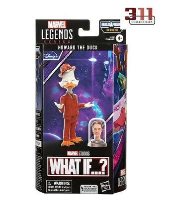 Hasbro - Marvel Legends - What If? - Howard the Duck - 6”, Verzamelen, Poppetjes en Figuurtjes, Verzenden, Nieuw