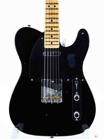 Fender Custom Shop 1951 Nocaster Black Journeyman Relic, Ophalen of Verzenden, Nieuw, Solid body, Fender
