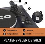 Lenco Platenspeler met Bluetooth - Vier ingebouwde Speakers, Audio, Tv en Foto, Platenspelers, Verzenden, Zo goed als nieuw