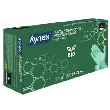 Nitril Handschoenen (Wegwerp) BIO Groen 100st. - Maat L**, Verzenden, Nieuw