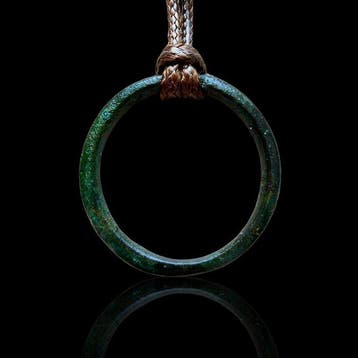 Keltisch Brons Ketting met hanger - Oud druïde-amulet