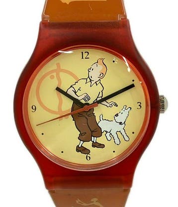Tintin - 1 Beperkte oplage kwarts horloge - De Rode, Boeken, Nieuw