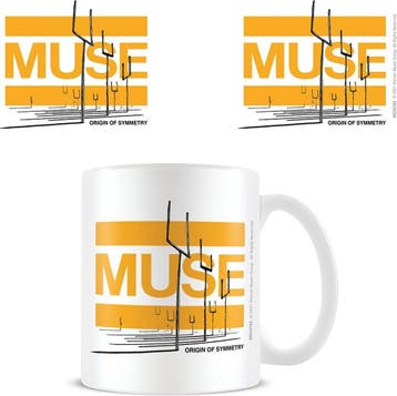 Muse - Origin Of Symmetry - Mok officiële merchandise, Ophalen of Verzenden, Nieuw, Gebruiksvoorwerp