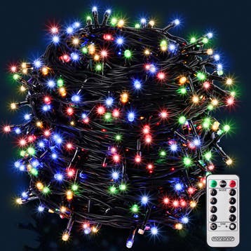 Kerstverlichting Kleurig 40m Afstandsbediening (Interieur), Verzenden, Nieuw