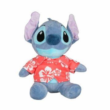 Disney Stitch knuffel - pluche - rood shirt - 30 cm, Verzenden, Nieuw