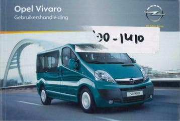2011 Opel Vivaro Instructieboekje Handleiding Nederlands, Verzenden