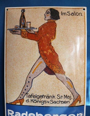 abis Objektausstattung GmbH - Radeberger Pilsner Emaillebord
