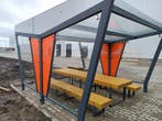 Fietsenstalling design H-line, professioneel glas/staal, Fietsen en Brommers, Nieuw, Fietsenstalling.nl